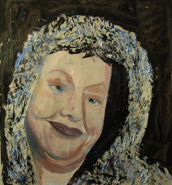 2011-Cathy-Read-Jo-Brand-Acrylic-on-map - 2011-Cathy-Read-Jo-Brand-Acrylic-on-map