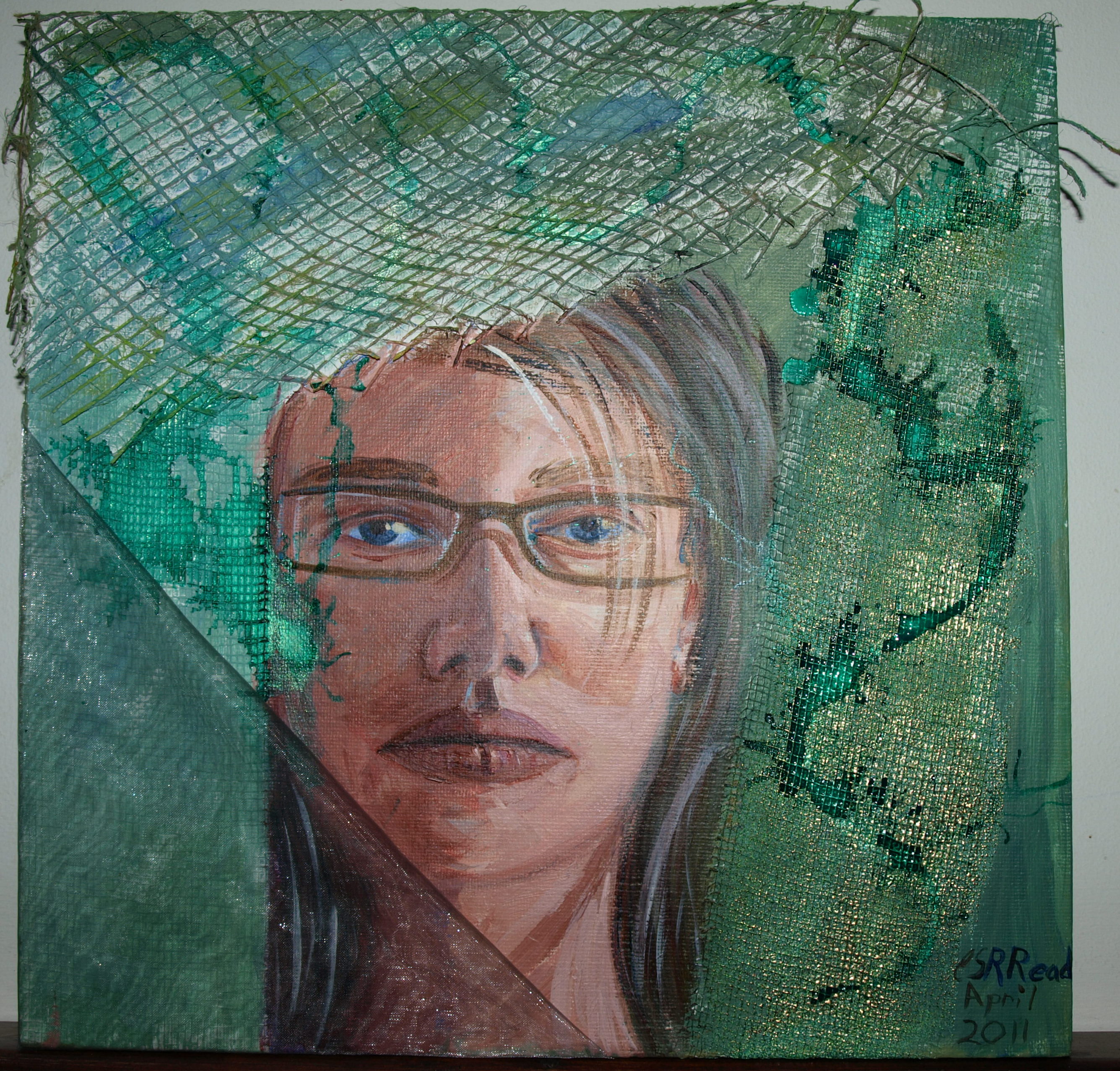 Dreaming of success, good! 4 steps to make Artweeks and Open studios the start! - 2011-Cathy-Read-Self-Portrait