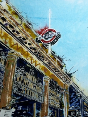 ©2019-Cathy-Read-Kensington-Station-40-x-50-cm