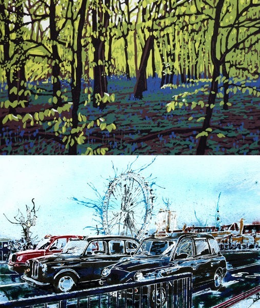 ©2014 - Cathy Read an Alexandra Buckle - Taxis and bluebells