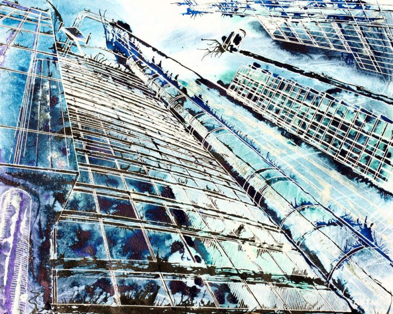 Cathy Read - Artist - Anonymous in the City Painting