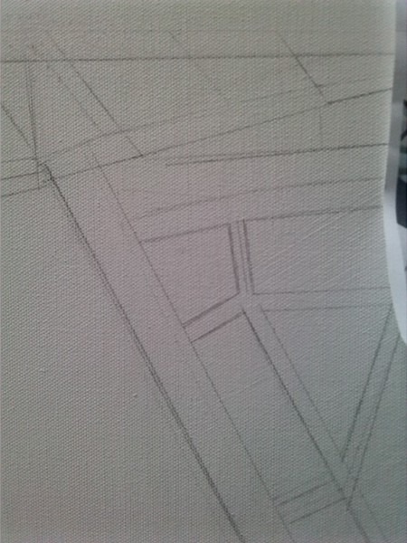 ©2014 - Cathy Read - Work in Progress detail- Pencil 81.5 x101.5 cm