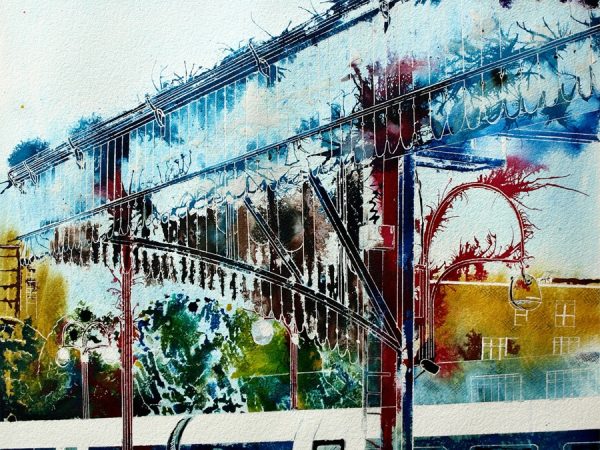 Cathy Read - Artist - The Journey Begins Painting