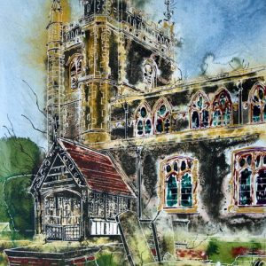 ©2016-Cathy Read- Beaconsfield Church - finished painting