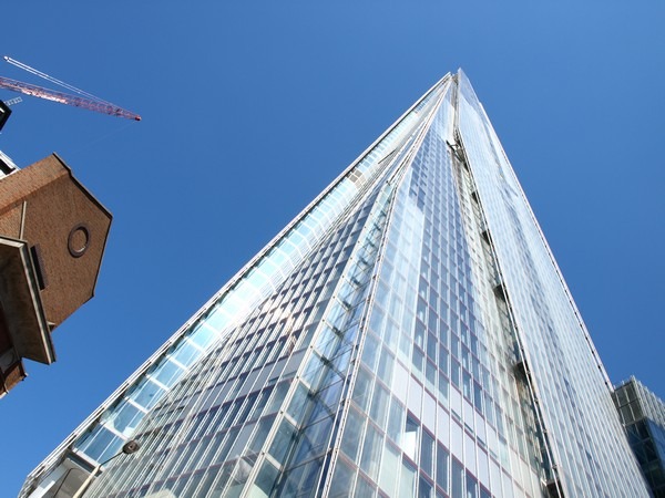 Photograph of The Shard #London ©2012-Cathy-Read-The-Shard-up-close-Digital-Image