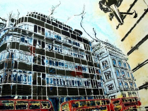 Cathy Read - Artist - Fleet Street Painting