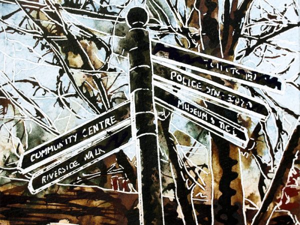 Cathy Read - Artist - Which Way Now Painting