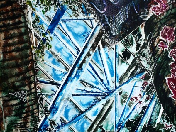 Barbican Conservatory - ©2017 - Cathy Read - Acrylic on Pywood