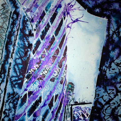When Dreams take shape - ©2012 - Cathy Read - Mixed Media - 65 x 50cm