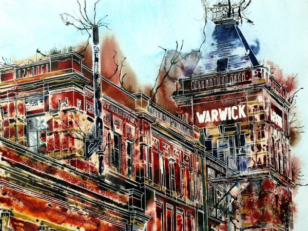 Cathy Read - Artist - Warwick Mill Painting