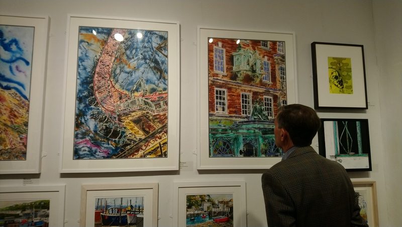 Society of Women Artits Exhibition in the North Gallery ©2019 - Cathy Read - SWA exhibition at Mall Galleries