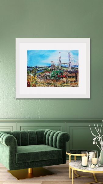 Welsh Industry – Original Painting – Cathy Read Art