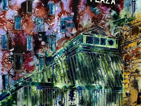 Cathy Read - Artist -Hot Tin View Painting