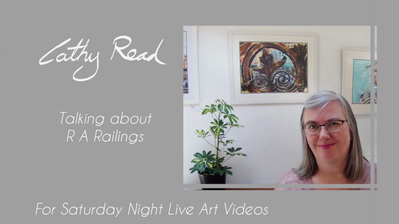 Video title Cathy Read talking about R A Railings painting