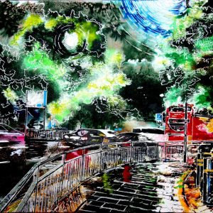 Cathy Read - Artist - Leaving Hammersmith Apollo
