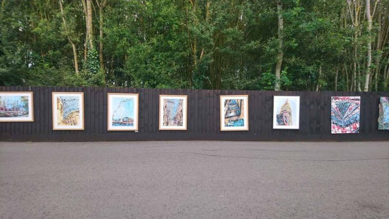 Cathy Read - Art on the Fence Exhibition