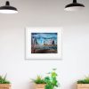 Room Setting with painting of Southwark Bridge by Cathy Read