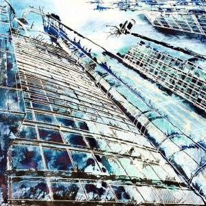 Cathy Read - Artist - Anonymous in the City Painting