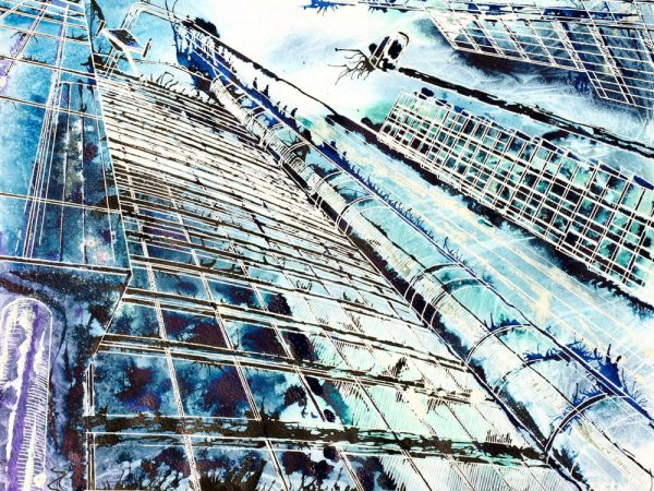 Cathy Read - Artist - Anonymous in the City Painting