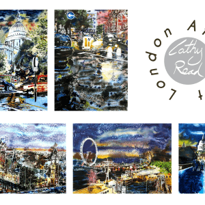 Cathy Read London at Night Paintings cards