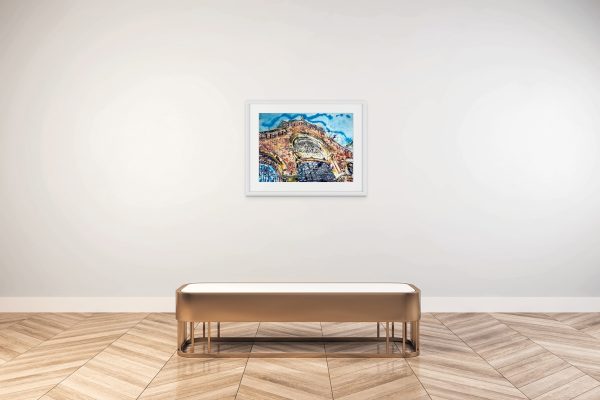 Cathy Read - Artist - Fishmarket painting in a room setting