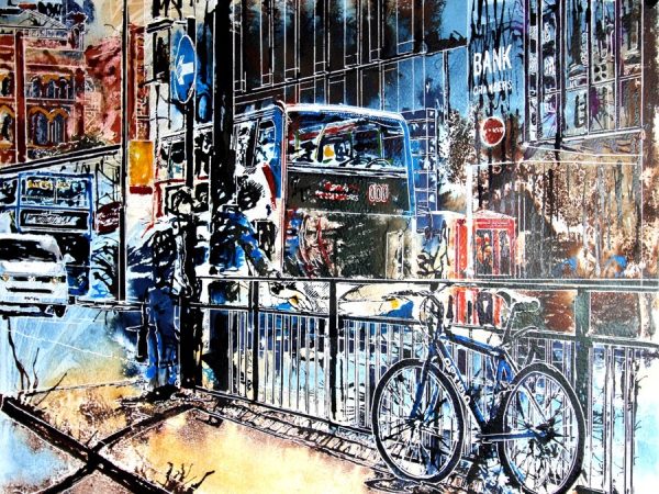 Cathy Read - Artist - Lost and Abandoned in the City Painting
