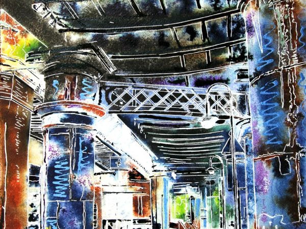 Cathy Read - Artist - Motley Tower Painting