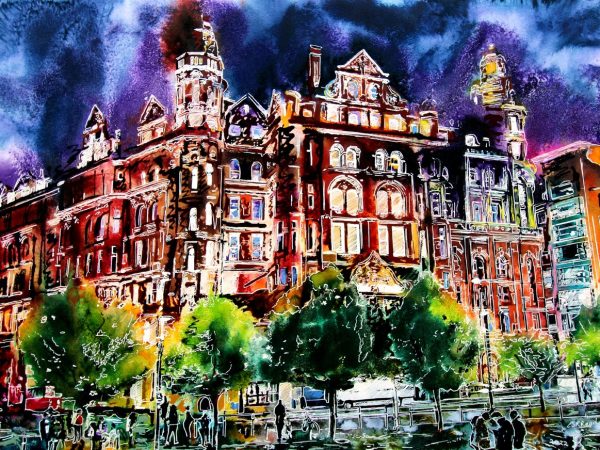 Cathy Read - Artist - Midland Hotel Painting