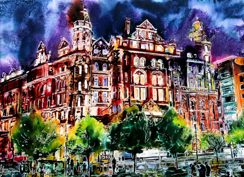 Cathy Read - Artist - Midland Hotel Painting