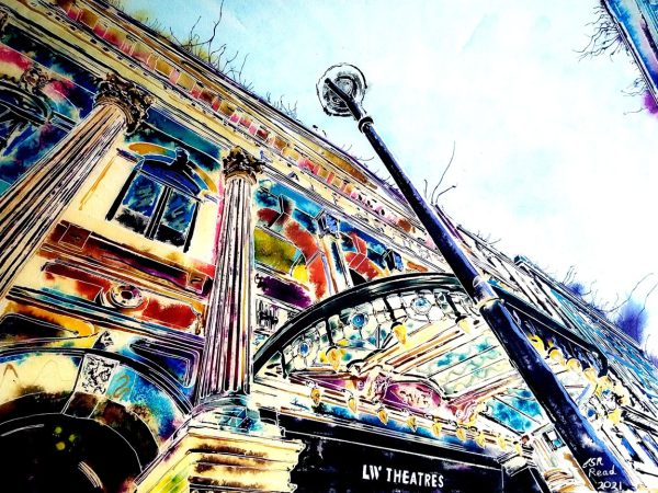 Cathy Read - Artist - London Palladium Painting