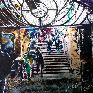 Cathy Read - Artist - Emerging Into the Light Painting