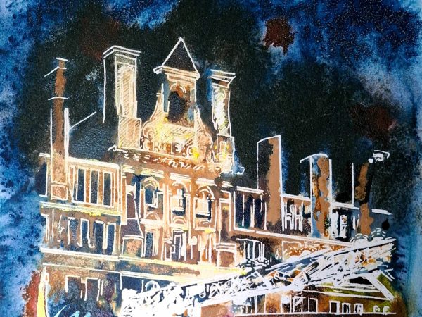 Cathy Read - Artist - Christmas Corn Market