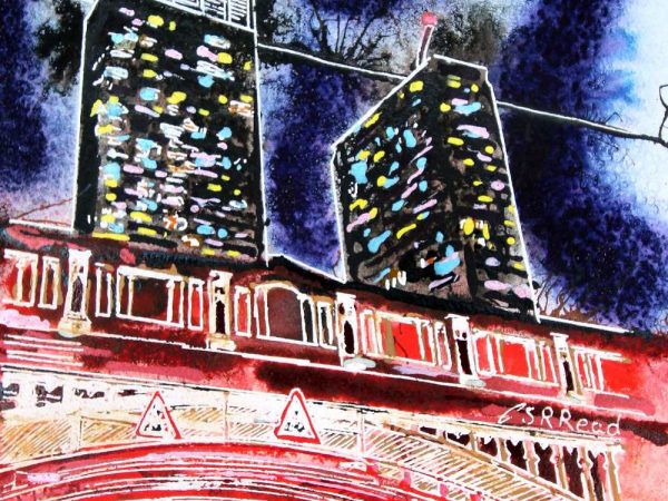 Cathy Read - Artist - Deansgate Bridge