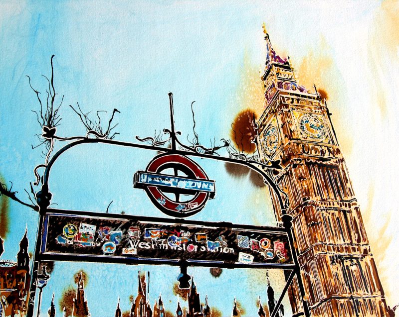 Cathy Read - Artist - Westminster Stickers