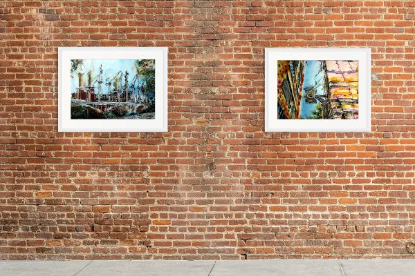 Echoes of London Bridge - Original Painting - Image 2