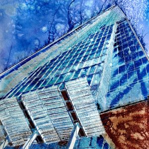 Cathy Read – Artist - Birth of the Shard Painting