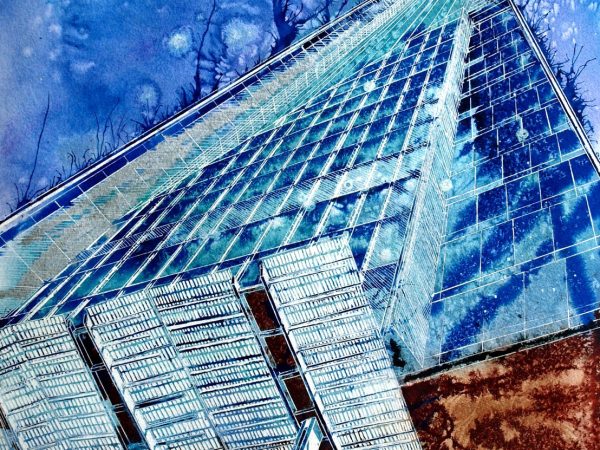 Cathy Read – Artist - Birth of the Shard Painting