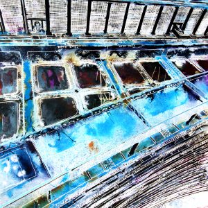 Cathy Read – Artist - Blackfriars Railway Bridge Painting