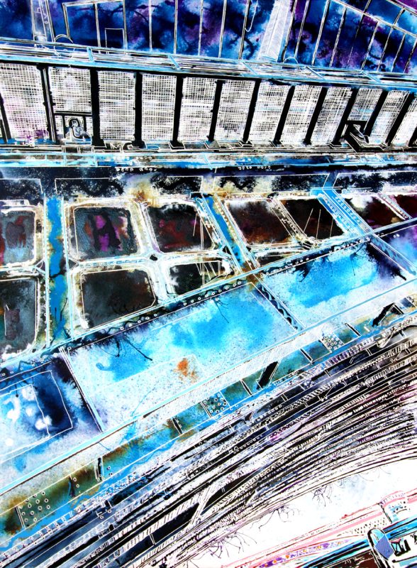 Cathy Read – Artist - Blackfriars Railway Bridge Painting