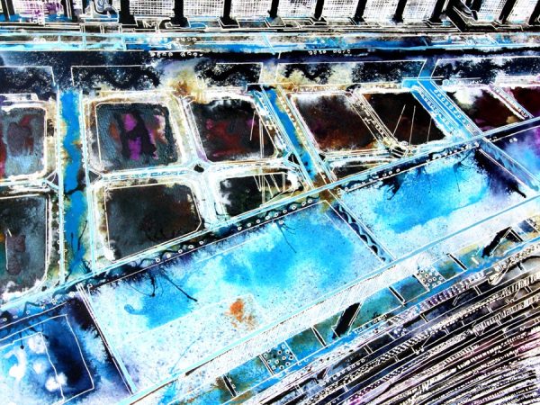 Cathy Read – Artist - Blackfriars Railway Bridge Painting