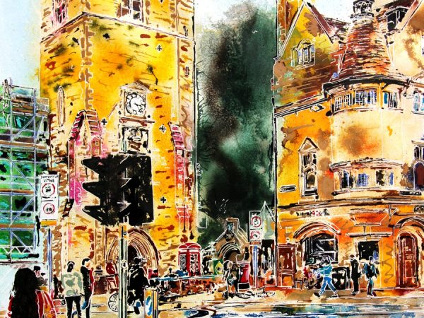 Cathy Read – Artist - Carfax Tower Painting
