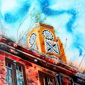 Cathy Read - Artist - Oxo Tower Painting