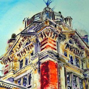 Cathy Read - Artist - Victoria and Albert Museum painting