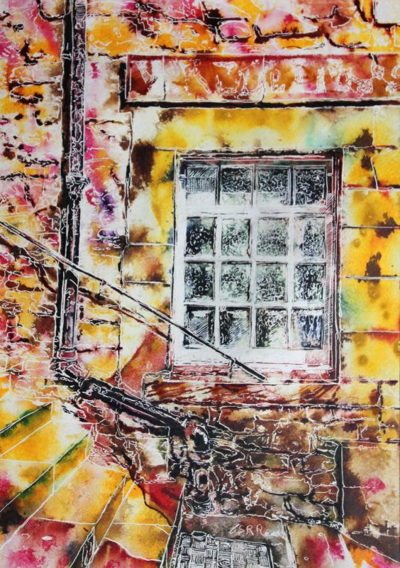 Cathy Read – Artist - Fragments of Edinburgh Painting
