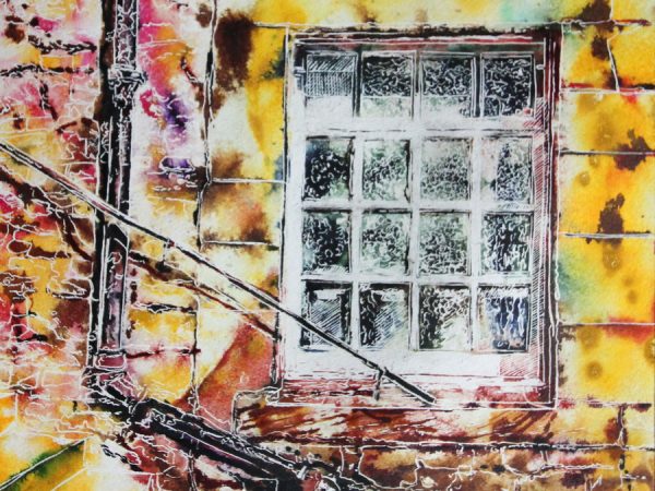 Cathy Read – Artist - Fragments of Edinburgh Painting