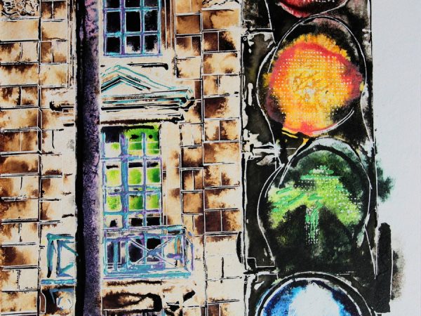 Cathy Read – Artist - Strawberry, Lemon and Lime Painting