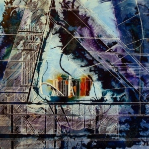 2011 Cathy Read - A New Perspective- Mixed Media - 40cm x 50cm
