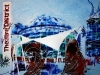 Thespian Talk - ©2012 - Cathy Read - Mixed Media- 40x50cm