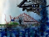 There's the Point -  ©2012 - Cathy Read - Watercolour and acrylic ink- 50x40cm