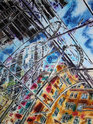 Lloyds Fill in the Blanks - ©2020 - Cathy Read - 40 x 50 cm